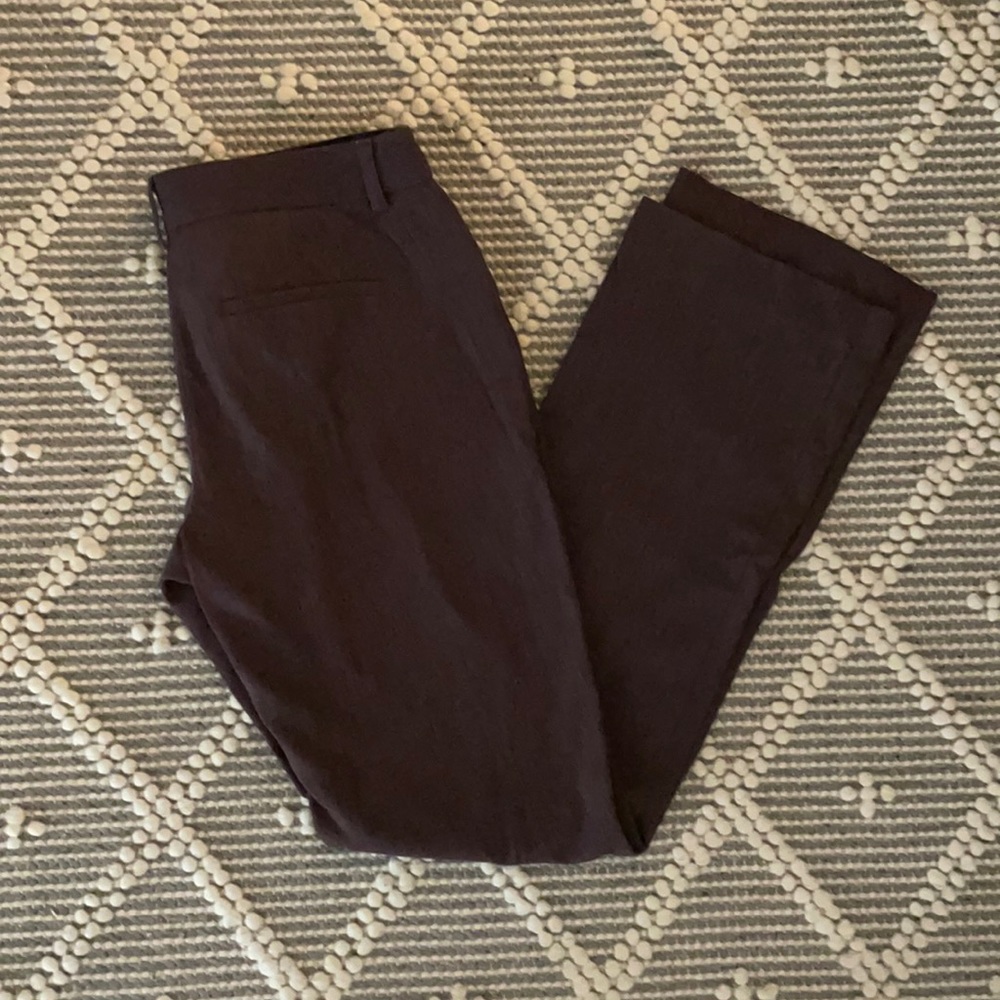 Express editor barely boot low rise dress pant